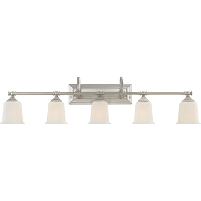 Quoizel - NL8605BN - Five Light Bath Fixture - Nicholas - Brushed Nickel