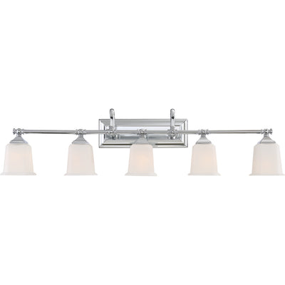 Quoizel - NL8605C - Five Light Bath Fixture - Nicholas - Polished Chrome