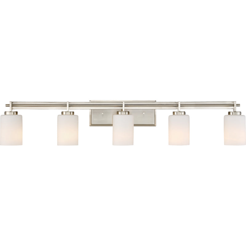 Quoizel - TY8605BN - Five Light Bath Fixture - Taylor - Brushed Nickel