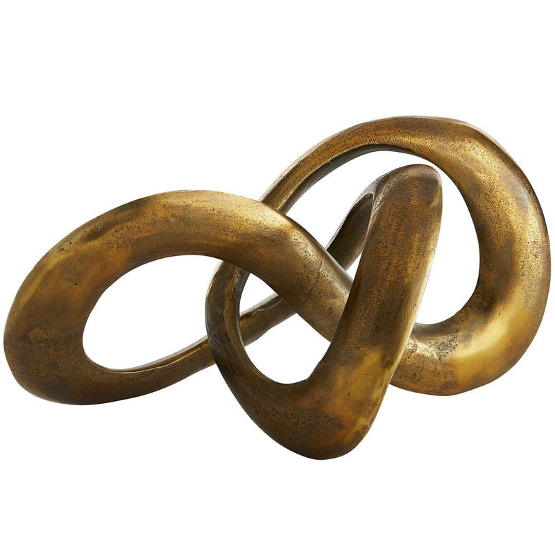 Arteriors-Quinn Sculpture-Antique Brass