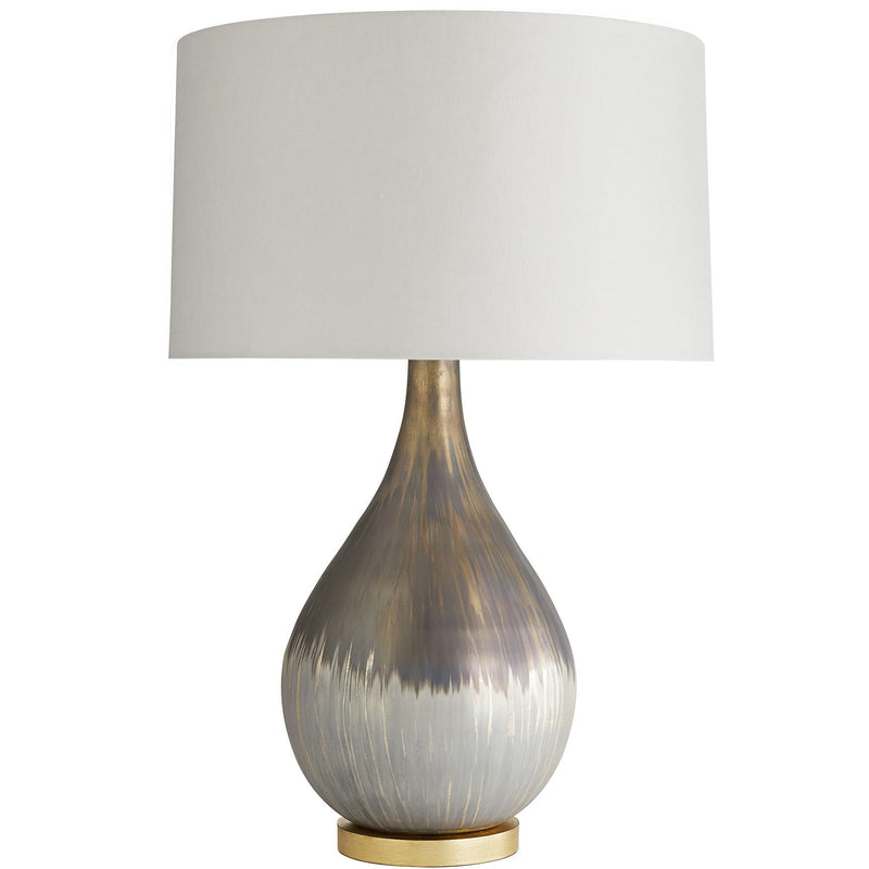 Arteriors-Romy Table Lamp-Satin Silvered Bronze