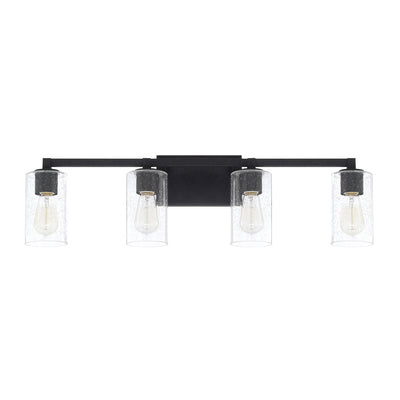 Capital Lighting - 119841BI-435 - Four Light Vanity - Ravenwood - Black Iron