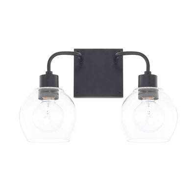 Capital Lighting - 120021MB-426 - Two Light Vanity - Tanner - Matte Black