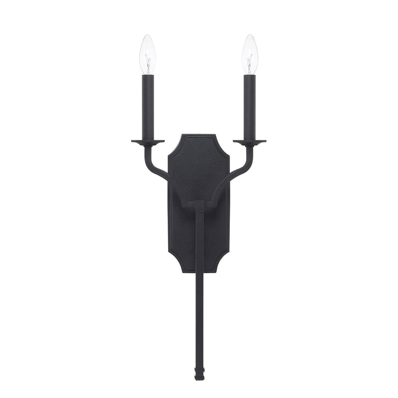 Capital Lighting - 619821BI - Two Light Wall Sconce - Ravenwood - Black Iron