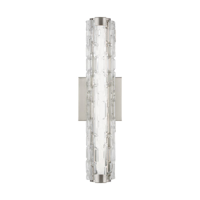 Visual Comfort Studio - WB1876SN-L1 - LED Wall Sconce - Cutler - Satin Nickel