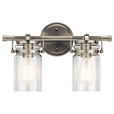 Kichler - 45688NI - Two Light Bath - Brinley - Brushed Nickel