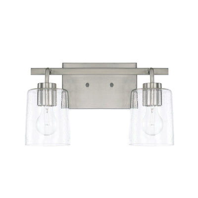 Capital Lighting - 128521BN-449 - Two Light Vanity - Greyson - Brushed Nickel