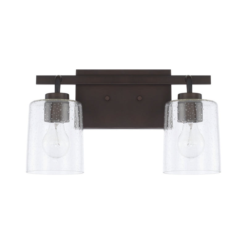 Capital Lighting - 128521BZ-449 - Two Light Vanity - Greyson - Bronze