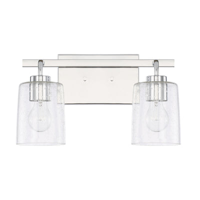 Capital Lighting - 128521CH-449 - Two Light Vanity - Greyson - Chrome