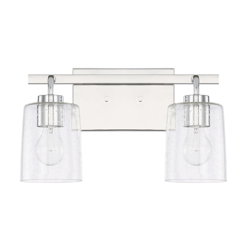 Capital Lighting - 128521CH-449 - Two Light Vanity - Greyson - Chrome