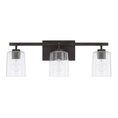 Capital Lighting - 128531BZ-449 - Three Light Vanity - Greyson - Bronze