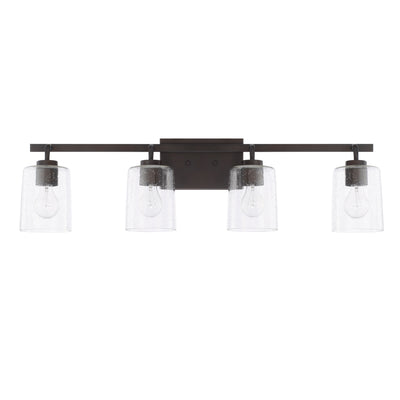 Capital Lighting - 128541BZ-449 - Four Light Vanity - Greyson - Bronze