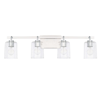 Capital Lighting - 128541CH-449 - Four Light Vanity - Greyson - Chrome