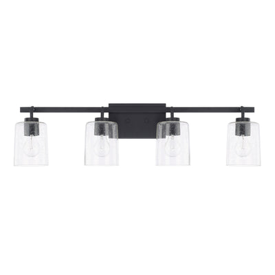 Capital Lighting - 128541MB-449 - Four Light Vanity - Greyson - Matte Black