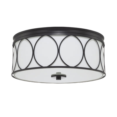 Capital Lighting - 225131MB-683 - Three Light Flush Mount - Rylann - Matte Black