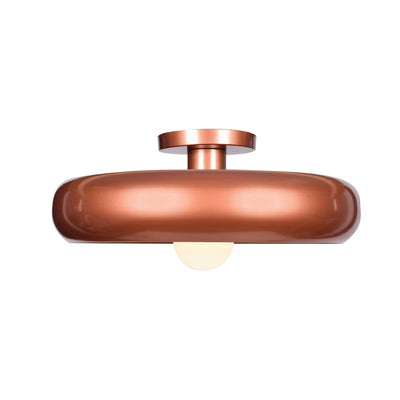 Access - 23880LEDDLP-CP/GLD - LED Semi Flush Mount - Bistro - Copper and Gold