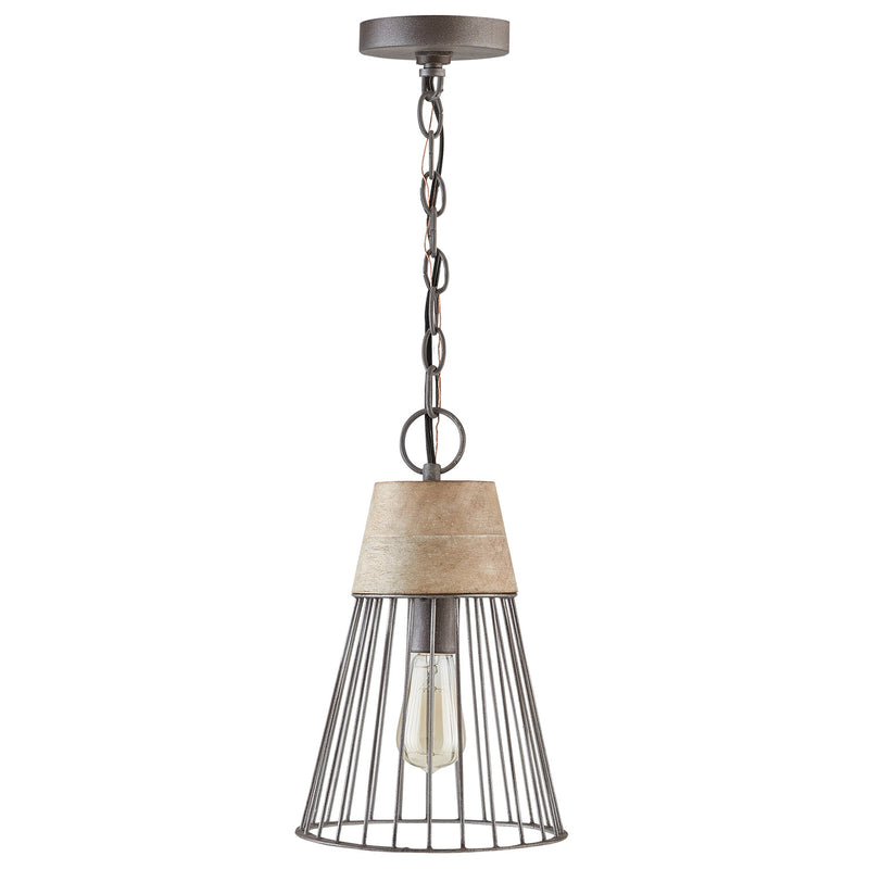 Capital Lighting - 330513UW - One Light Pendant - Russell - Urban Wash