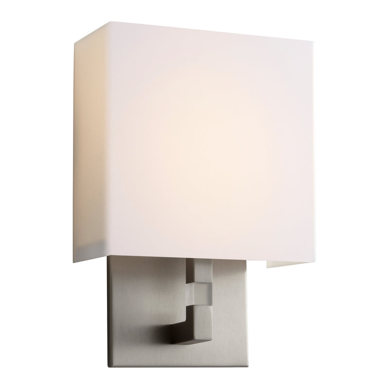 Oxygen - 3-521-24 - LED Wall Sconce - Chameleon - Satin Nickel W/ Matte White Acrylic