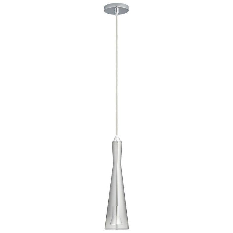 Oxygen - 3-651-1314 - LED Pendant - Cornet - Polished Chrome W/ Smoke Ombre