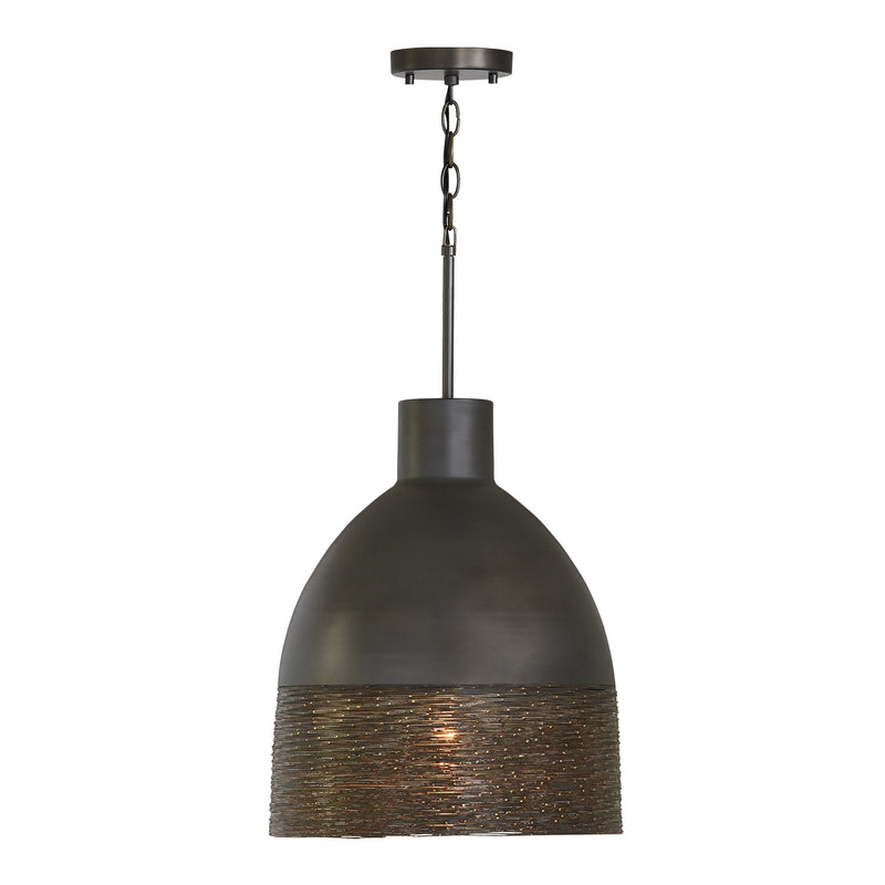 Capital Lighting - 335112GI - One Light Pendant - Sana - Grey Iron