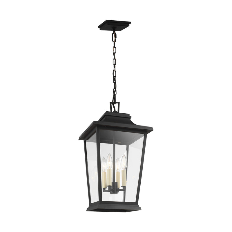 Visual Comfort Studio - OL15409TXB - Four Light Lantern - Warren - Textured Black