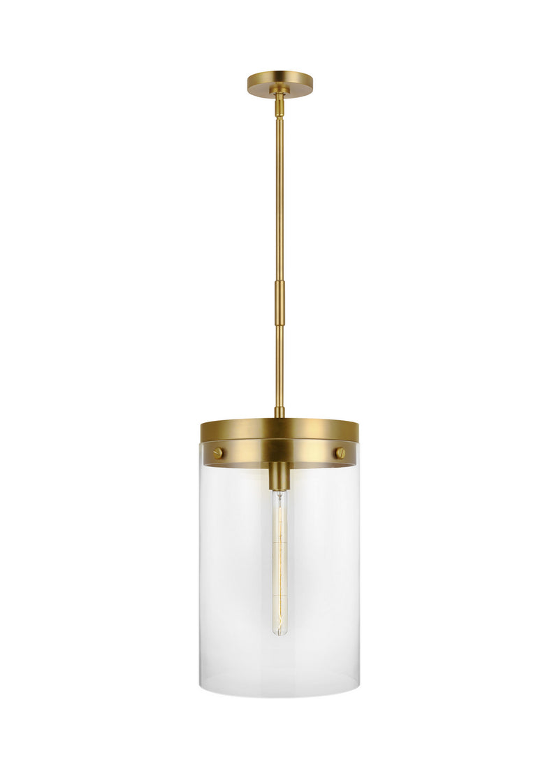 Visual Comfort Studio - CP1011BBS - One Light Pendant - Garrett - Burnished Brass