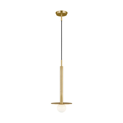 Visual Comfort Studio - KP1001BBS - One Light Pendant - Nodes - Burnished Brass