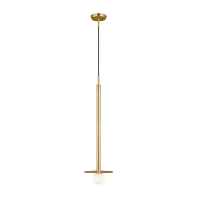 Visual Comfort Studio - KP1011BBS - One Light Pendant - Nodes - Burnished Brass