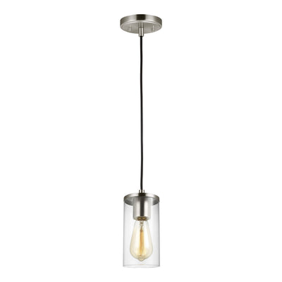 Visual Comfort Studio - 6190301-962 - One Light Mini-Pendant - Zire - Brushed Nickel