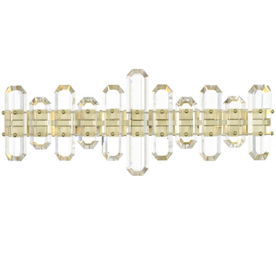 Crystorama - BOL-8883-AG - Three Light Bathroom Vanity - Bolton - Aged Brass