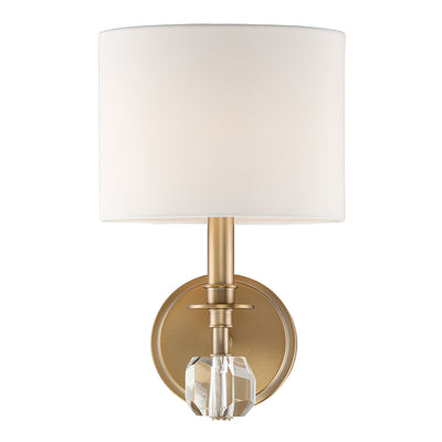 Crystorama - CHI-211-AG - One Light Wall Sconce - Chimes - Aged Brass