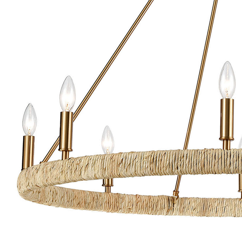 Abaca Chandelier