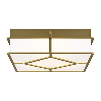 Visual Comfort Studio - AF1063BBS - Three Light Flush Mount - Transom - Burnished Brass