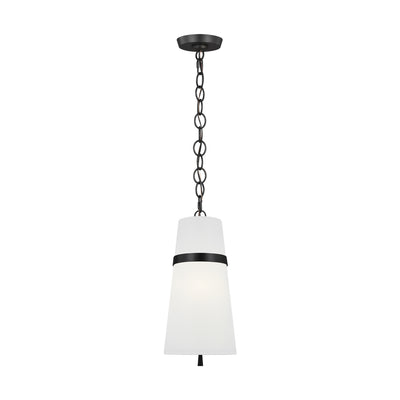 Visual Comfort Studio - AP1161AI - One Light Pendant - Cordtlandt - Aged Iron