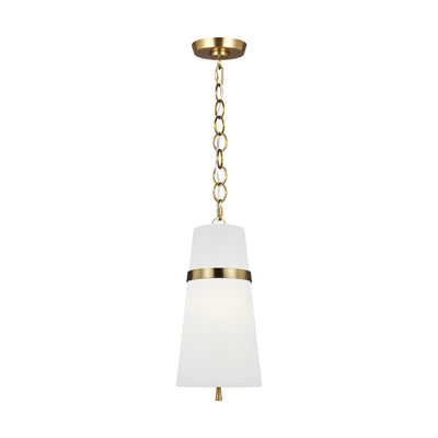 Visual Comfort Studio - AP1161BBS - One Light Pendant - Cordtlandt - Burnished Brass