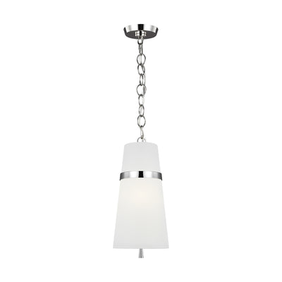 Visual Comfort Studio - AP1161PN - One Light Pendant - Cordtlandt - Polished Nickel