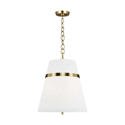 Visual Comfort Studio - AP1173BBS - Three Light Pendant - Cordtlandt - Burnished Brass