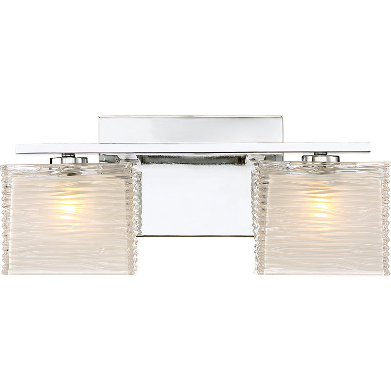 Quoizel - WCP8602C - Two Light Bath Fixture - Westcap - Polished Chrome