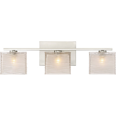 Quoizel - WCP8603BN - Three Light Bath Fixture - Westcap - Brushed Nickel