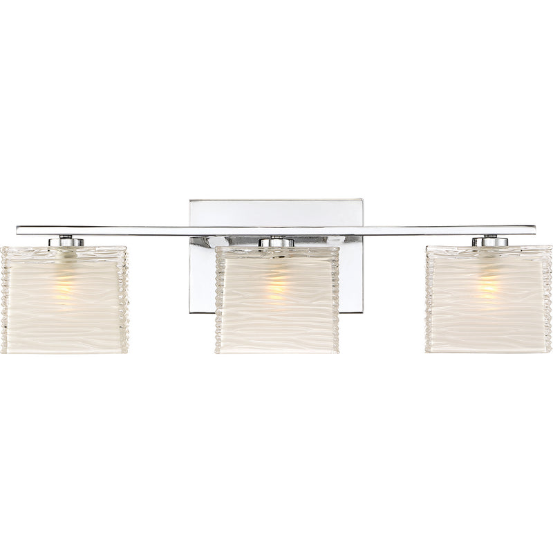 Quoizel - WCP8603C - Three Light Bath Fixture - Westcap - Polished Chrome