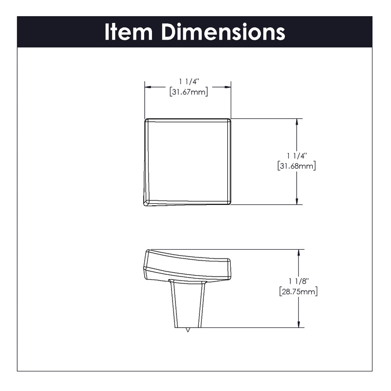 Flex Square Knob