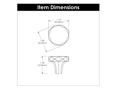 Karat Knob 10 Pack