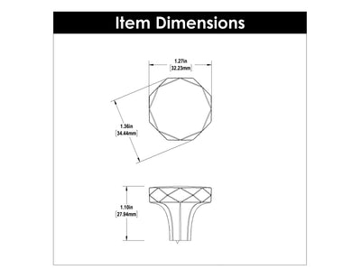 Karat Knob 10 Pack