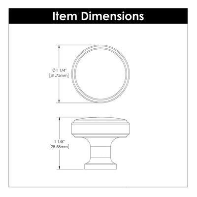 Piper Knob 10 Pack