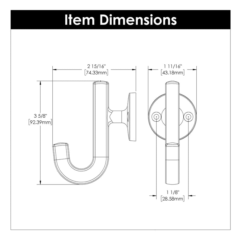 Woodward Hook 5 Pack