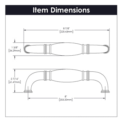 Williamsburg Appliance Pull 5 Pack