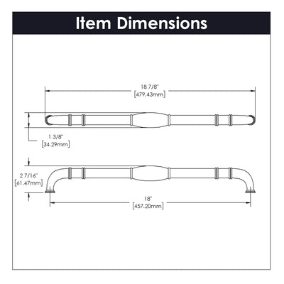 Williamsburg Appliance Pull 5 Pack