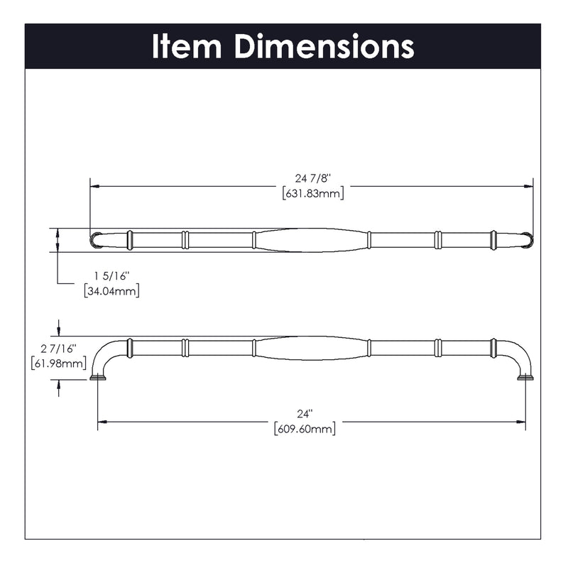 Williamsburg Appliance Pull 5 Pack