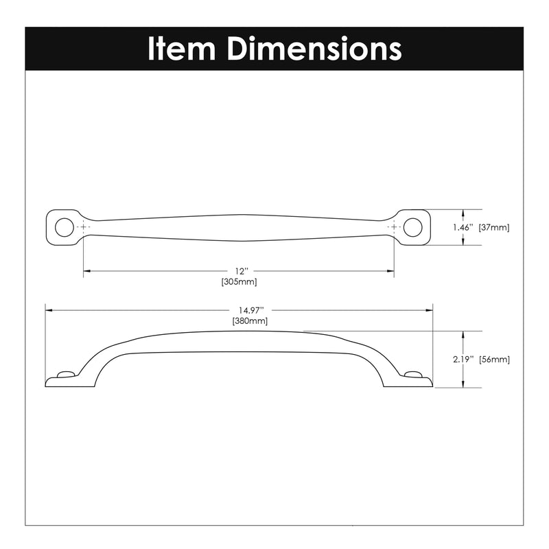 Refined Rustic Appliance Pull 5 Pack