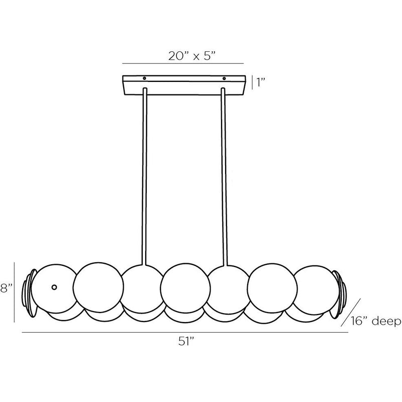 Kinlee Linear Chandelier